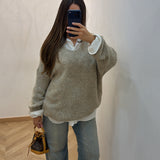 Pull Amanda [ taupe ]
