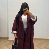 Manteau niniss [bordeaux]