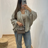 Veste bouffante [ taupe ]