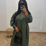 Robe TALLY [ kaki ]