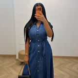 Robe en jean alfassi
