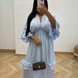 Robe naje [bleu ciel]