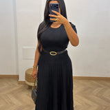 Robe NOUR [ noir ]