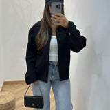 Veste aviateur [ noir ]