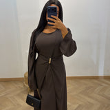Robe ajustable [ marron ]