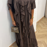 Robe KELLYA [ marron ]