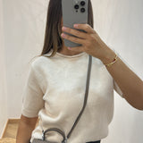 T-shirt maille [ beige ]