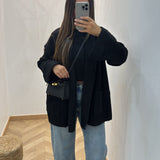 Gilet mi-long Cali [ noir ]