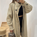 Trench oversize [ beige ]