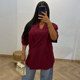 Blazer MARIA [ bordeaux ]