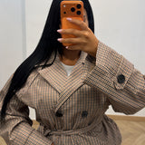 Veste carreaux