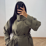 Trench Inaya [kaki]
