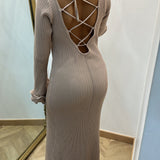 Robe Lacet [ taupe ]
