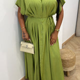 Robe ELLA [ vert olive ]