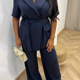 Ensemble YRINA [ bleu marine ]