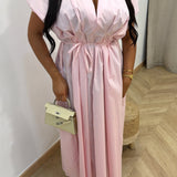 Robe FARIEL [ rose ]