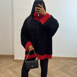 Gilet sanaa [noir/rouge]