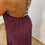 Robe Salwa [bordeaux]