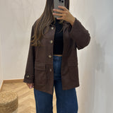 Veste Oma [ marron ]