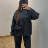 Ensemble INÈS [ gris foncé ]