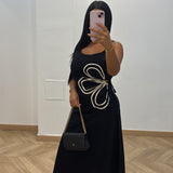 Robe tressie  [noir]