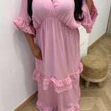 Robe NAJE [ rose ]