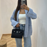 Gilet mi-long Cali [ bleu ]