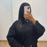 Veste en jean Eva [bleu foncé]