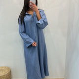 Robe Jalia [ bleu ]
