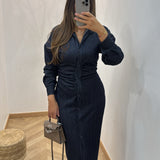 Robe sanaa [ bleu jean ]