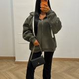 Gilet lacet [kaki]