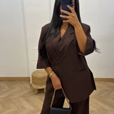 Ensemble, Dina [marron]