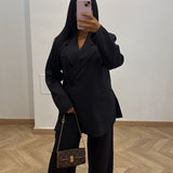 Ensemble tailleur [noir]