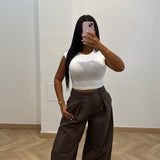 Pantalon Mona [marron]