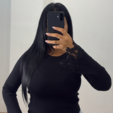 Pull dentelle