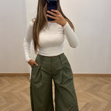 Pantalon oversize [ kaki ]