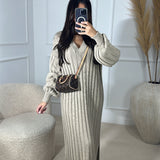 Pull long Yam [ taupe ]