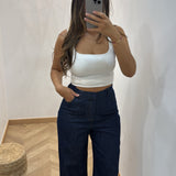 Ensemble jean avec ceinture [ brut ]