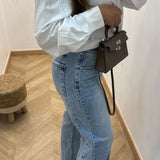 Jean straight [ bleu ]