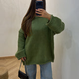 Pull DELYA [ vert olive ]