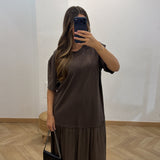 Robe JADE [ marron ]