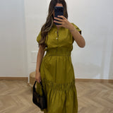 Robe YARA [ vert olive ]