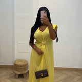 Robe bijoux  [jaune]