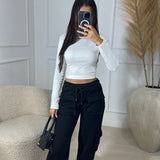 Pantalon jogg cargo [ noir ]