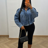 Veste en jean Eva [bleu]