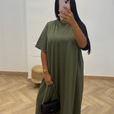 Robe poche  [kaki]