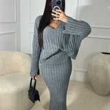 Ensemble jupe Amélia [ gris ]