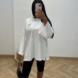 T shirt matcha [blanc]