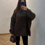 Pull DELYA [ marron ]