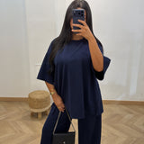 Ensemble ASMAH [ bleu marine ]